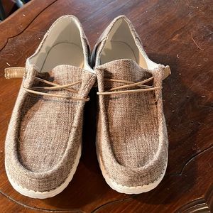 These are immatation hey dudes , I have only wore them once